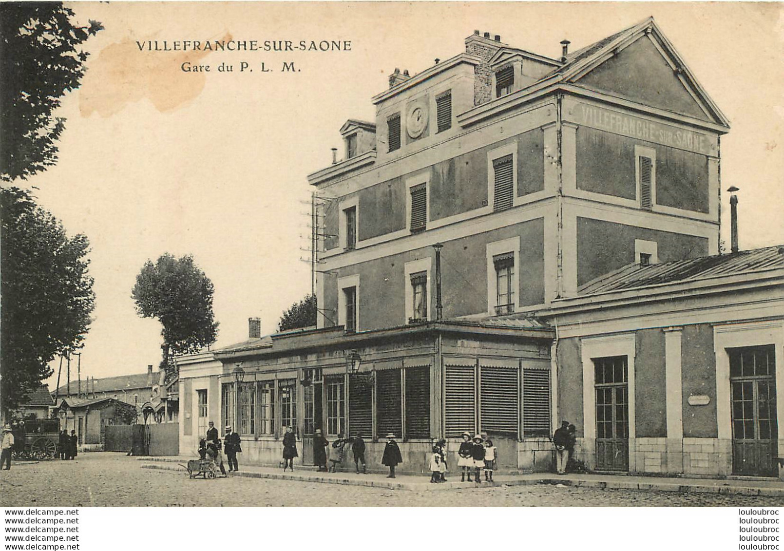 VILLEFRANCHE SUR SAONE GARE DU P.L.M. - Villefranche-sur-Saone