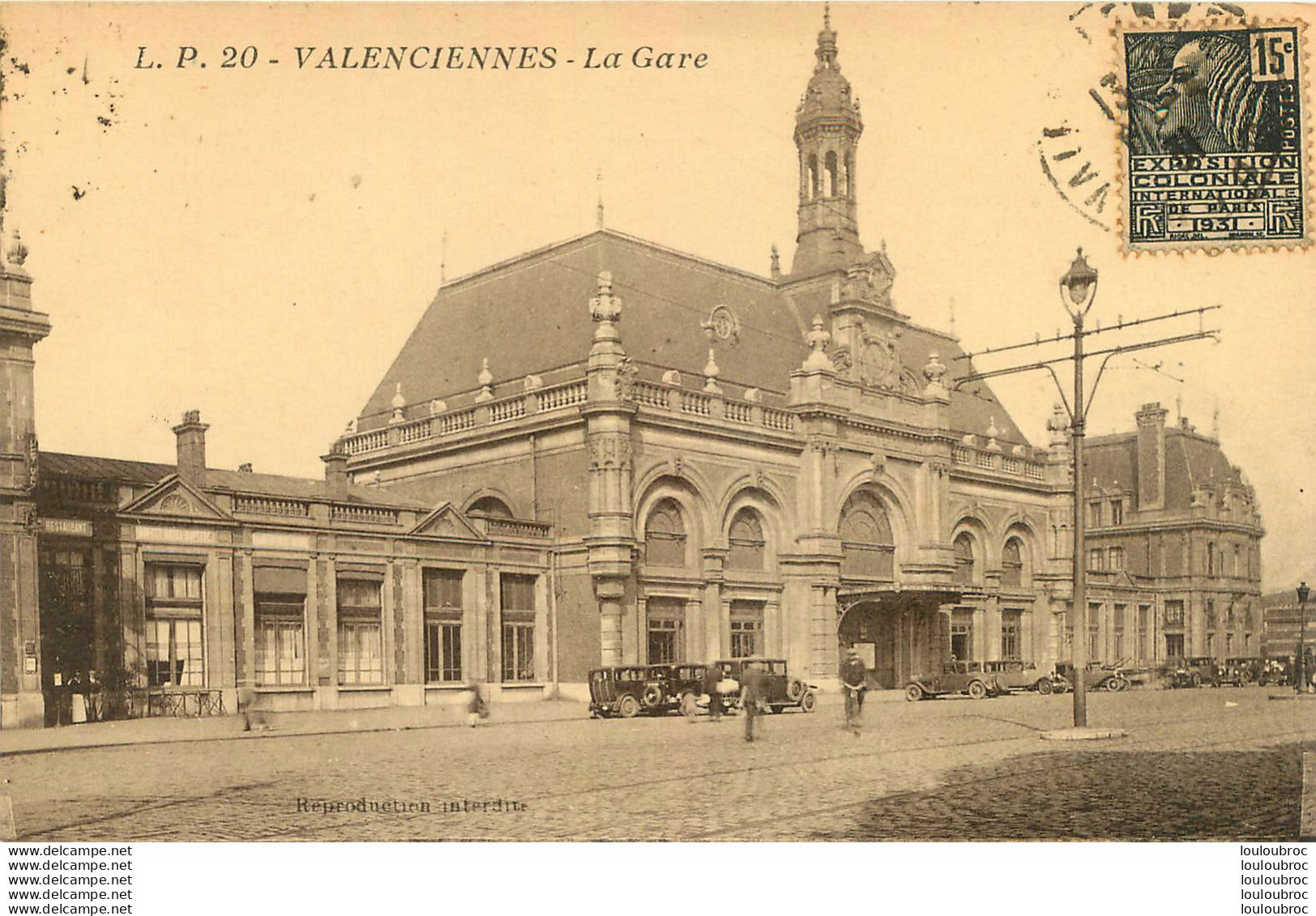 VALENCIENNES  LA GARE - Valenciennes