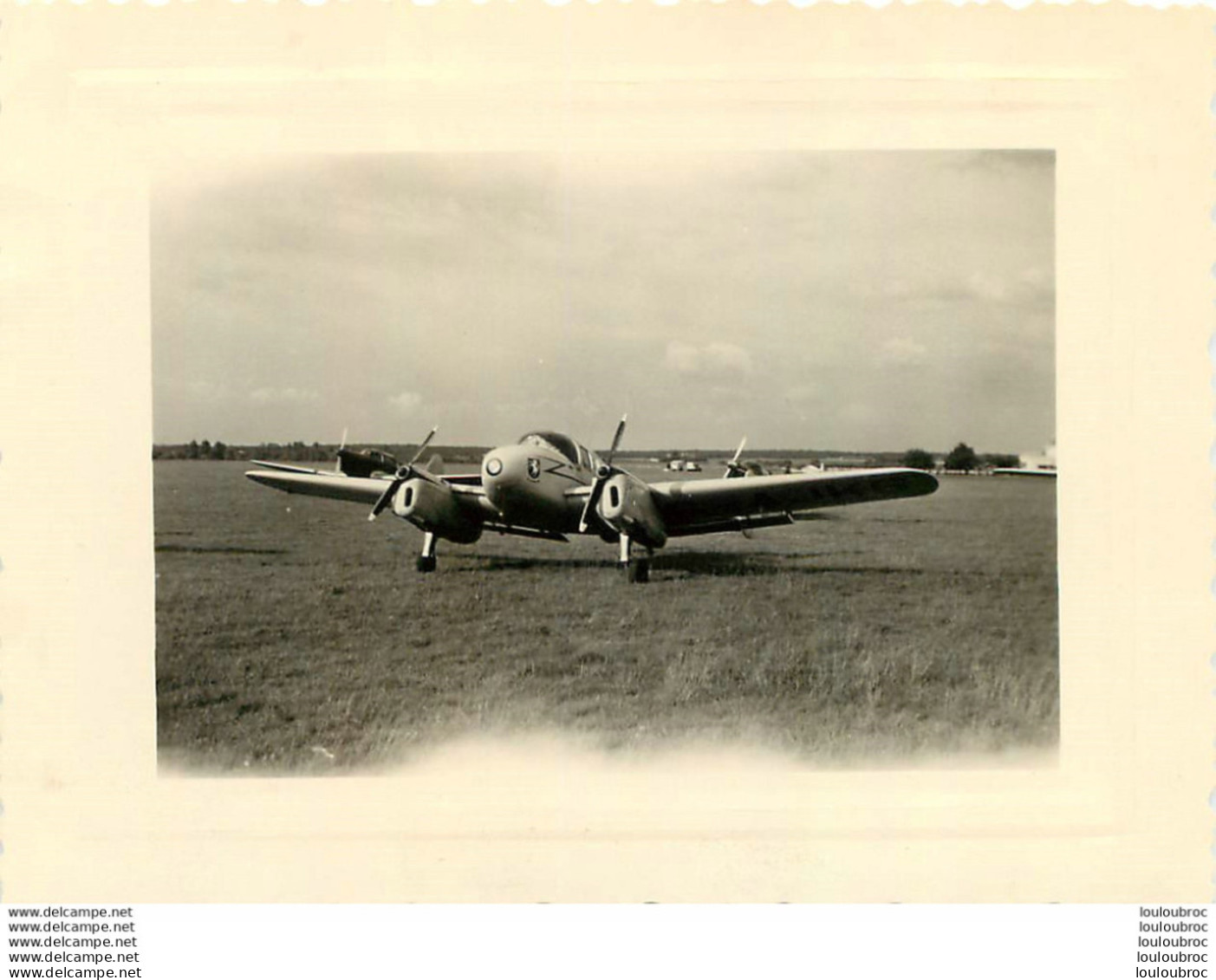 TOUSSUS LE NOBLE 1954 AVION MILES GEMINI  PHOTO ORIGINALE 10.50 X 8 CM - Aviación