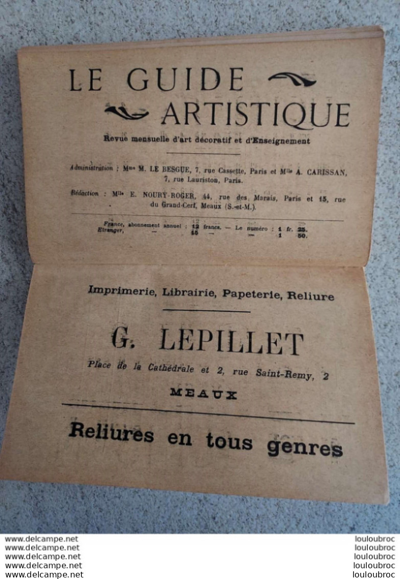 ALMANACH HISTORIQUE DE SEINE ET MARNE 1910 IMPRIMERIE G. LEPILLET A MEAUX 240 PAGES - Autres & Non Classés