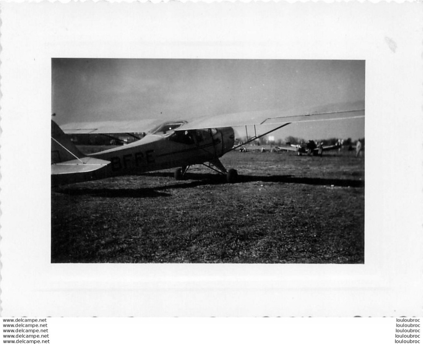 MONTESSON 1950 AVION AUSTER AUTOCRAT PHOTO 11 X 8 CM - Aviación