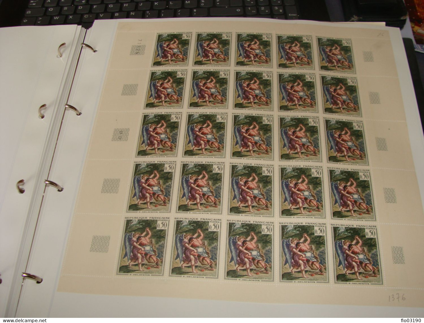 N° 1376 En Feuille De 25 Timbres Entières Neuves - Full Sheets