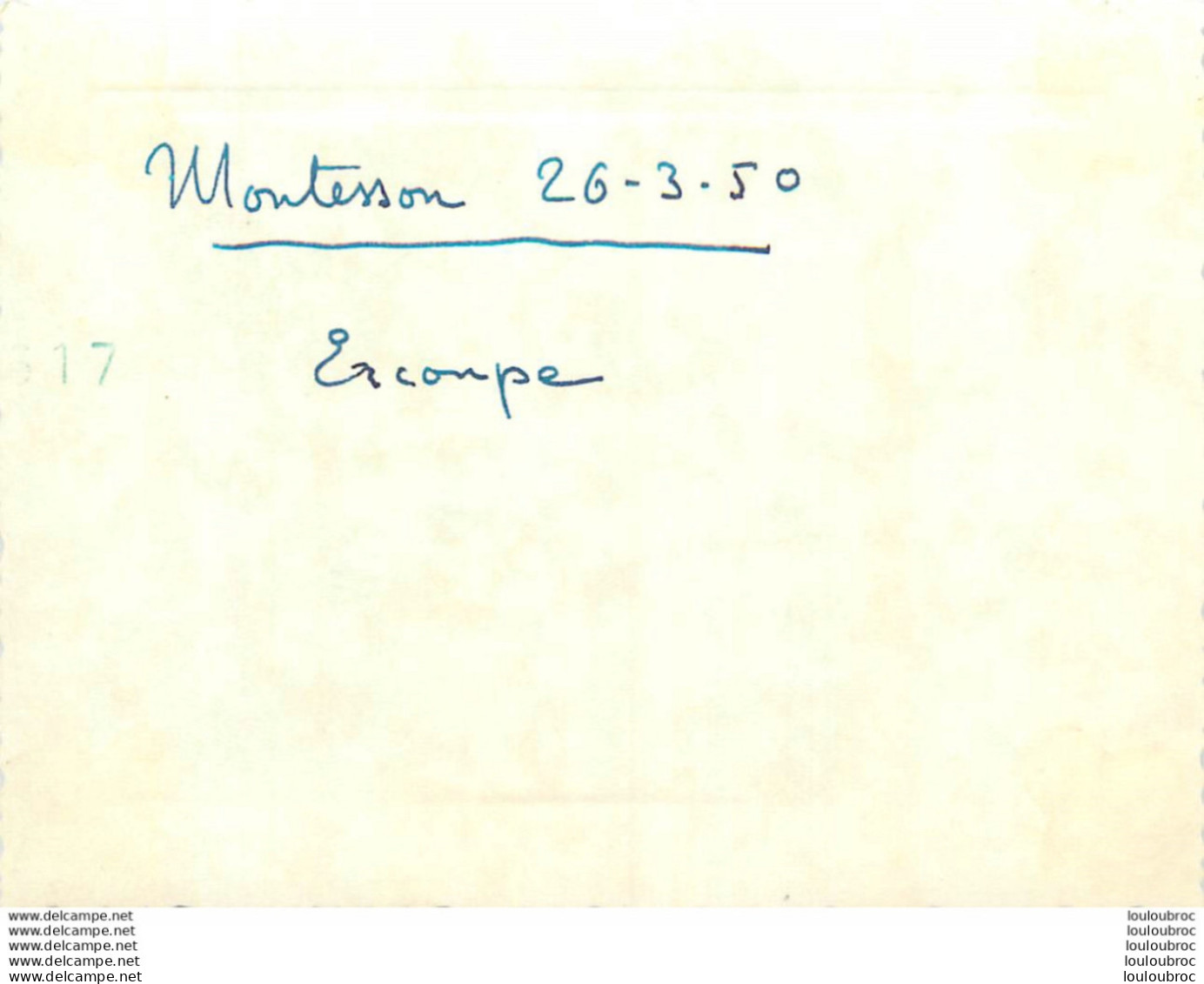 MONTESSON 1950 AVION ERCOUPE   PHOTO 11 X 8 CM - Luftfahrt