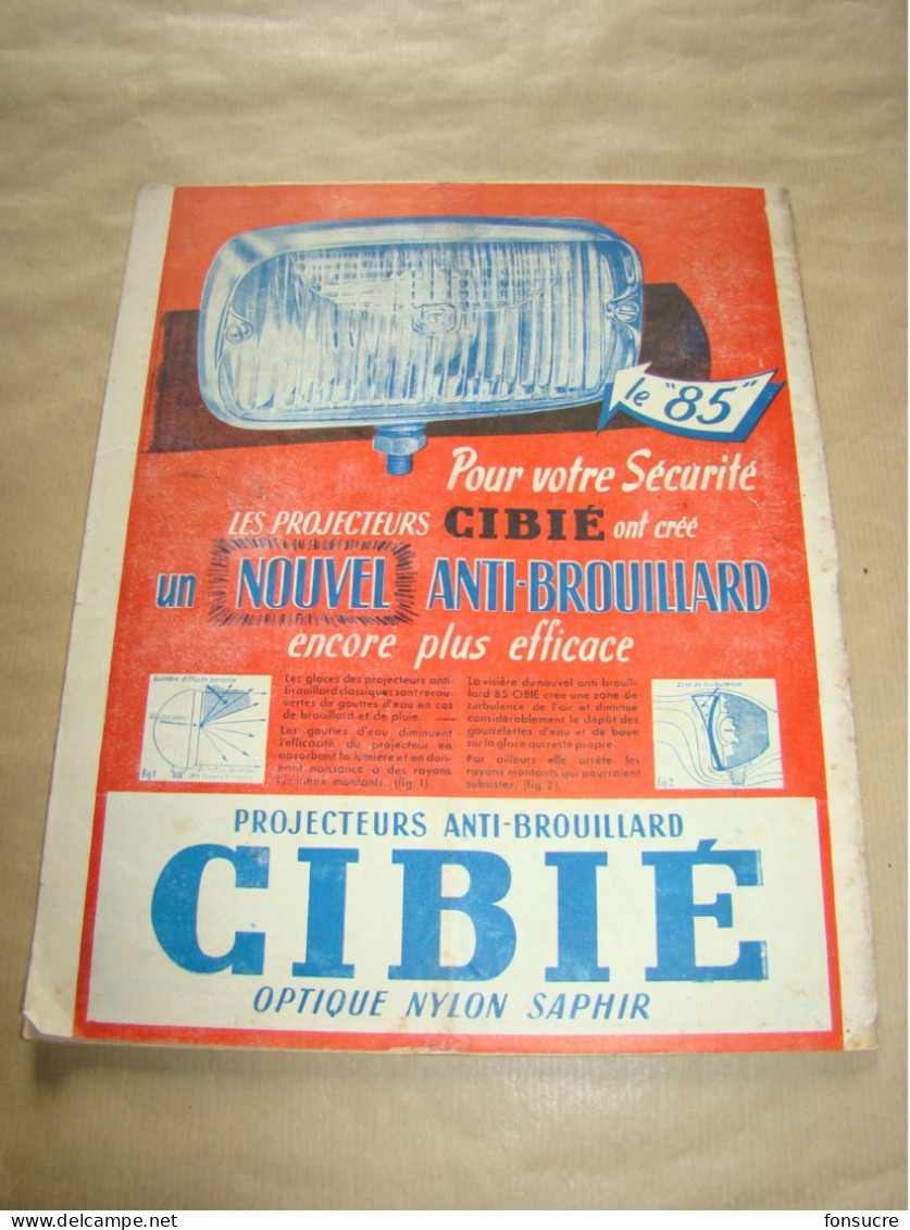 VR20 Revue ESA Electriciens Spécialistes Automobile n°166 1 Octobre 1954 56 pages Pub Publicités