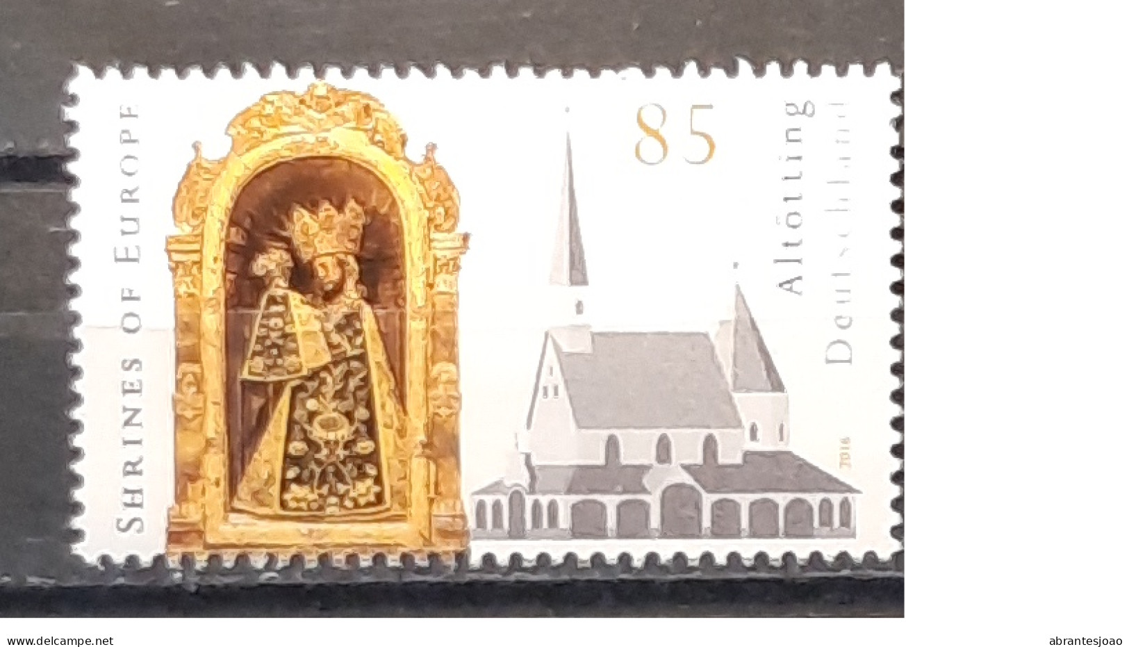 2016 - Portugal - MNH - Virgin Mary' Sanctuaries - Joint With Austria And Germany - 3 Stamps +Self Adhesive Stamp (2019) - Ongebruikt