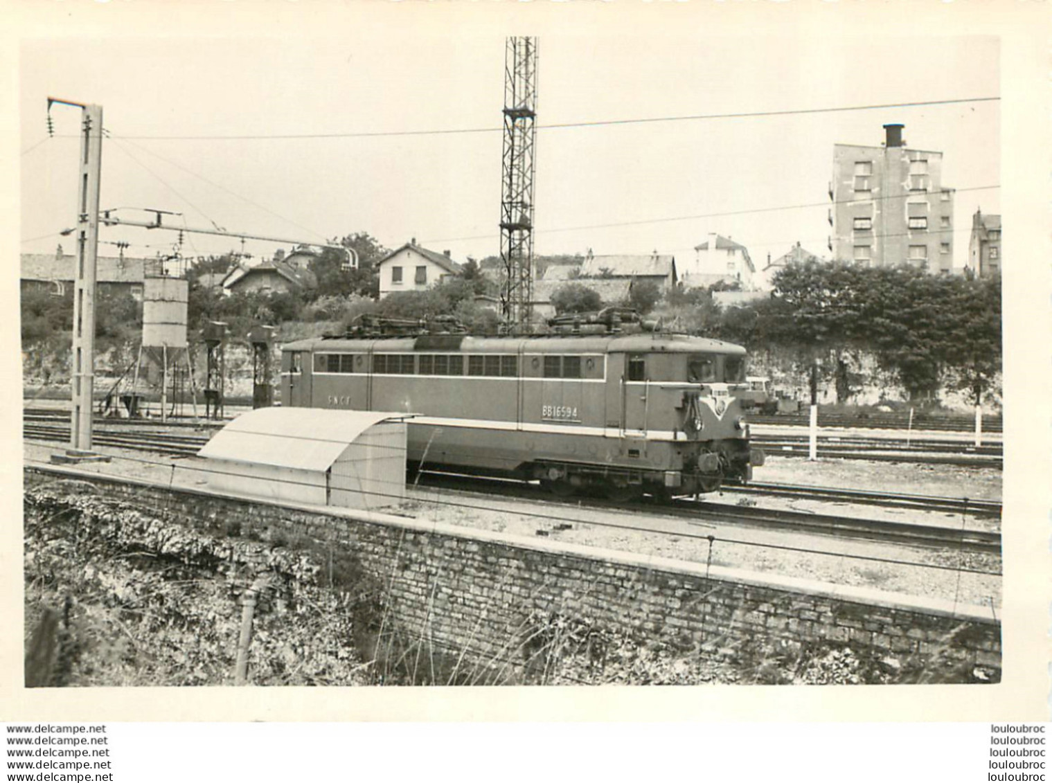 TRAIN BB16594  PHOTO ORIGINALE 13 X 8.50 CM - Eisenbahnen