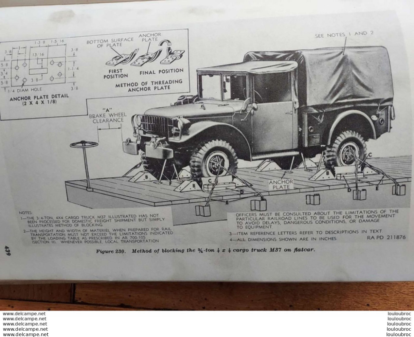 CARGO TRUCK   AMBULANCE TRUCK LIVRE MAINTENANCE 1955 OF THE ARMY AND THE AIR FORCE 466 PAGES ECRIT EN ANGLAIS - Voitures