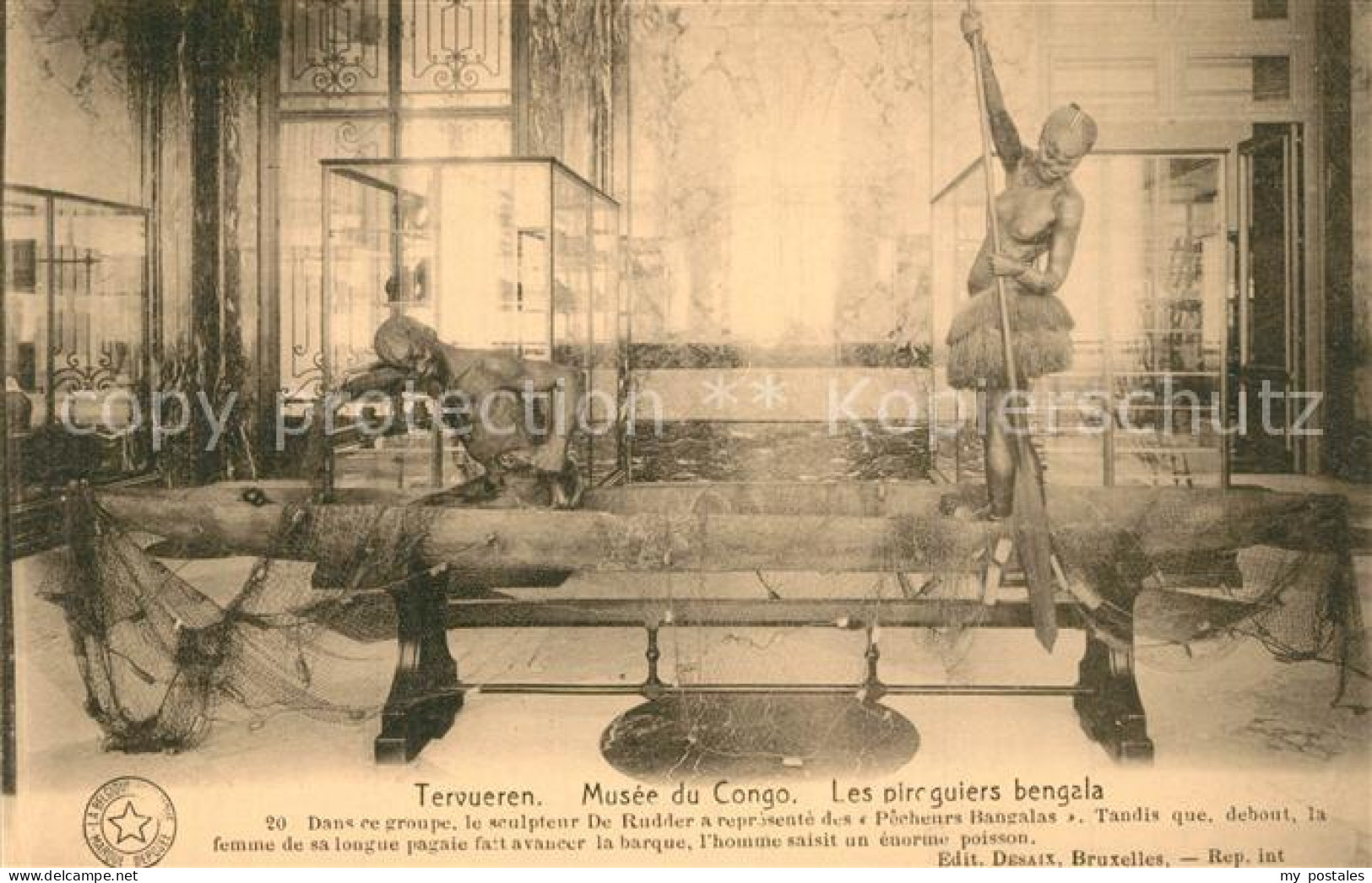73340458 Tervueren Musee Du Congo Les Piroguiers Bengala Tervueren - Tervuren
