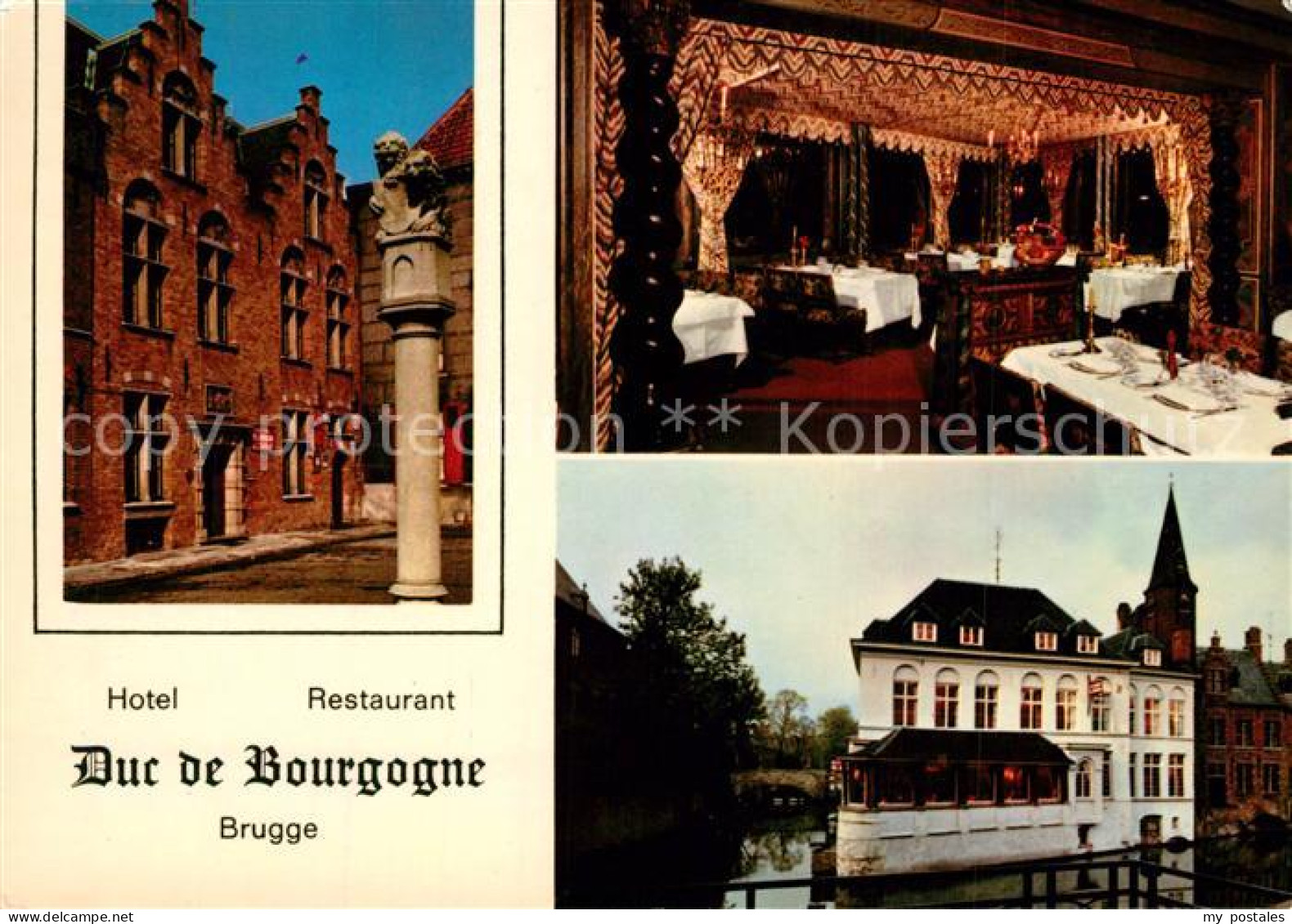 73340158 Brugge Hotel Restaurant Duc De Bourgogne Brugge - Brugge