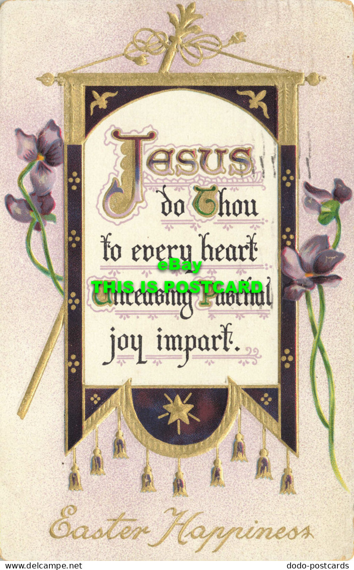 R620519 Jesus Do Thou To Every Heart Unceasing Paschal Joy Impart. Easter Happin - Welt