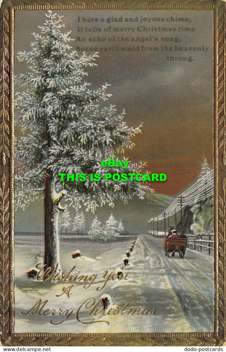 R620545 Wishing You A Merry Christmas. There A Glad And Joyous Chime. 3149. 2. W - Welt