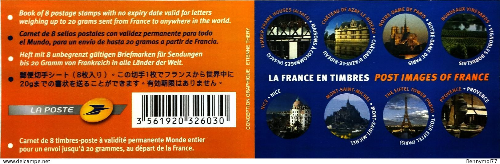 France Carnet BC 329"LA FRANCE EN TIMBRES " - Booklets