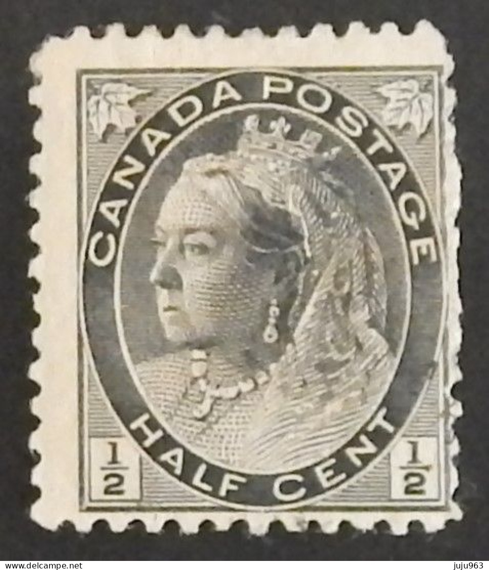 CANADA YT 62 NEUF* GOMME ALTEREE "REINE VICTORIA" ANNÉES 1898/1903 - Ungebraucht