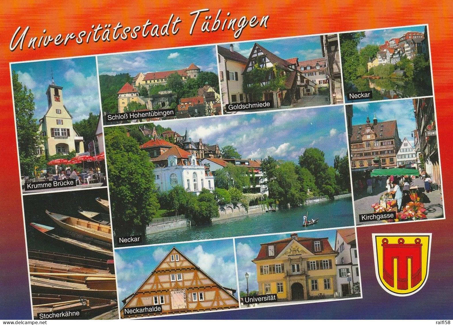 1 AK Germany / Baden-Württemberg * Sehenswürdigkeiten In Der Stadt Tübingen * - Tuebingen