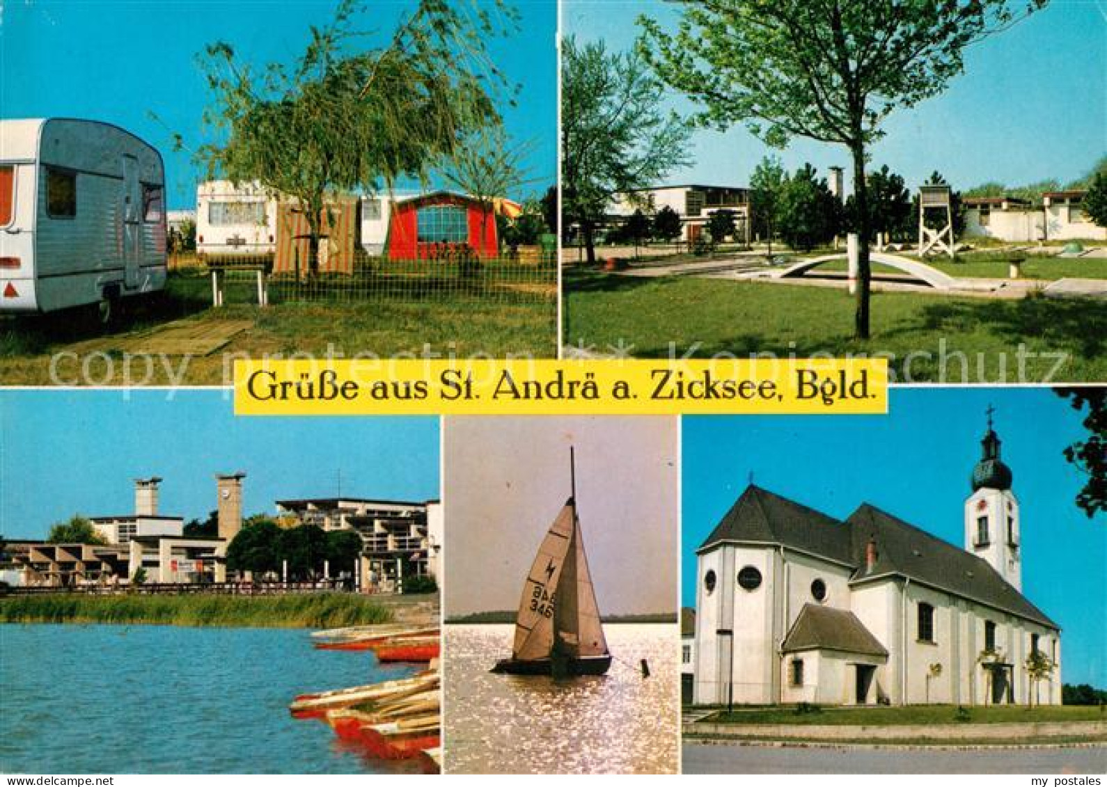 73339591 Sankt Andrae Zicksee Campingplatz Rekonvaleszentenheim Strandbad Seemot - Other & Unclassified