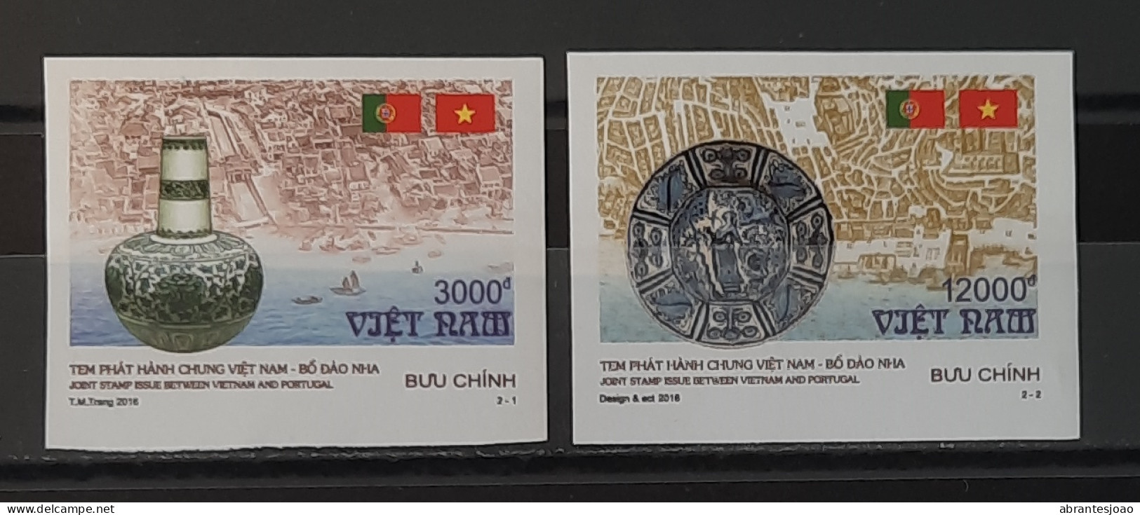 2016 - Portugal - MNH - Joint With Vietnam - 4 Stamps - Unused Stamps