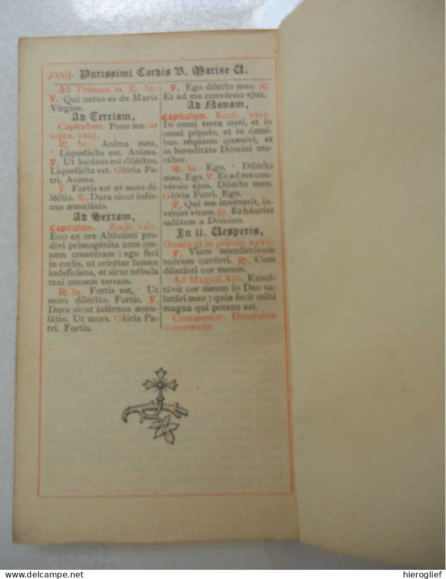 Breviarium Romanum - Proprium De Tempore - A Dominica Trinitati Usque Ad Dûicani VI. Post Pentecosten / Tournai - Old Books