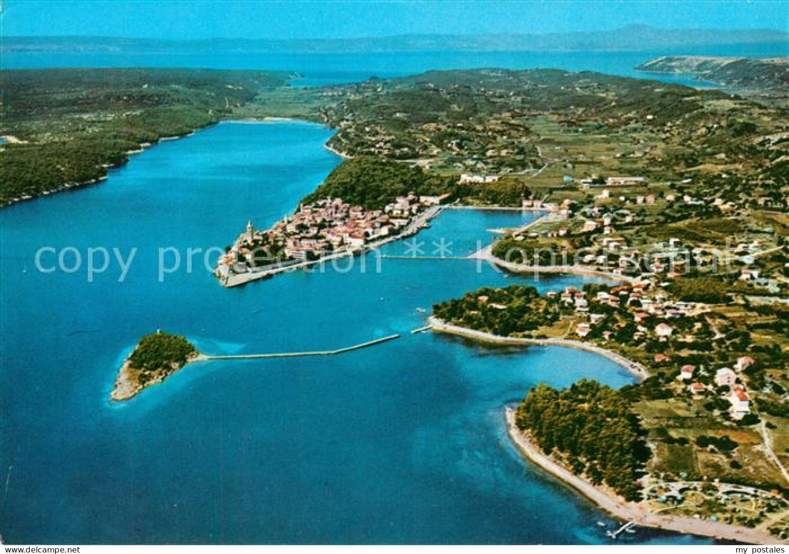 73339461 Rab Croatia Fliegeraufnahme Rab Croatia - Kroatien