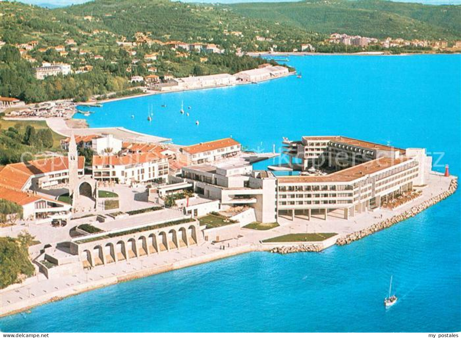 73339455 Portoroz Hotelsko Naselje Bernardin Fliegeraufnahme Portoroz - Slovénie