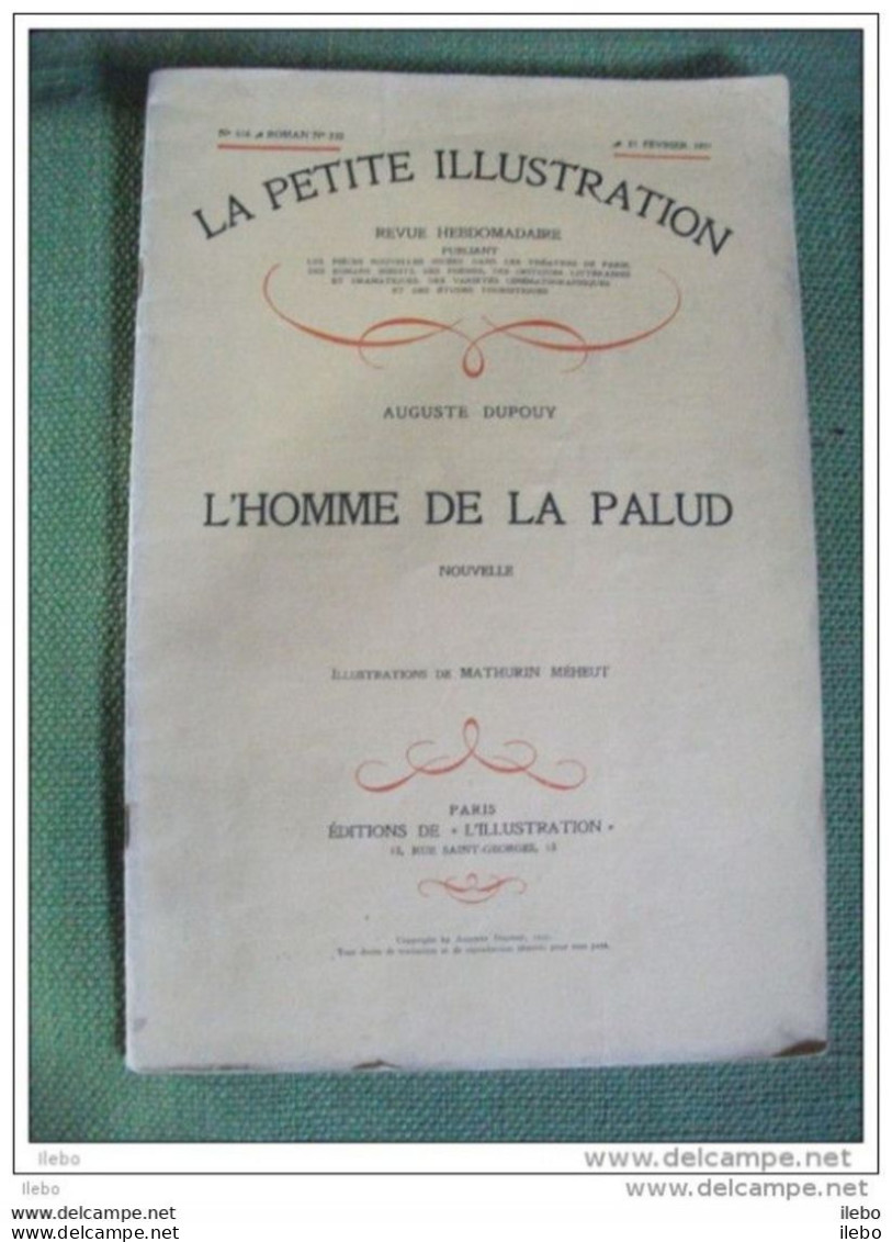 L'homme De La Palud De Dupouy 1931 Illustré Mathurin  Méheut  Bretagne Pêche - Arte