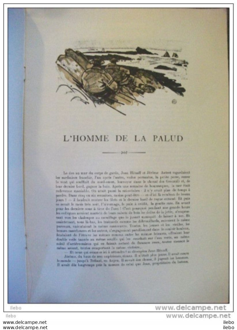 L'homme De La Palud De Dupouy 1931 Illustré Mathurin  Méheut  Bretagne Pêche - Kunst