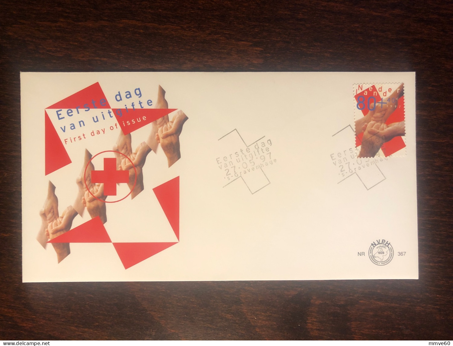 NETHERLANDS  FDC COVER 1997 YEAR  RED CROSS HEALTH MEDICINE STAMPS - FDC