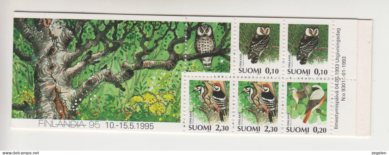 Finland Postzegelboekje  Michel MH33 ** - Libretti