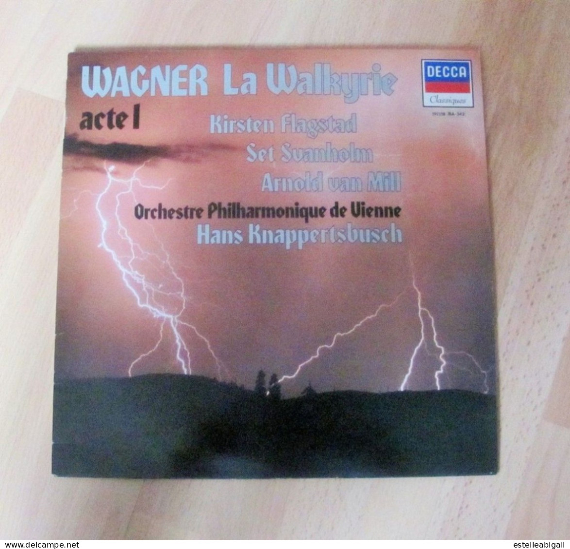 Wacner  La Walkyrie 33T - Sonstige & Ohne Zuordnung