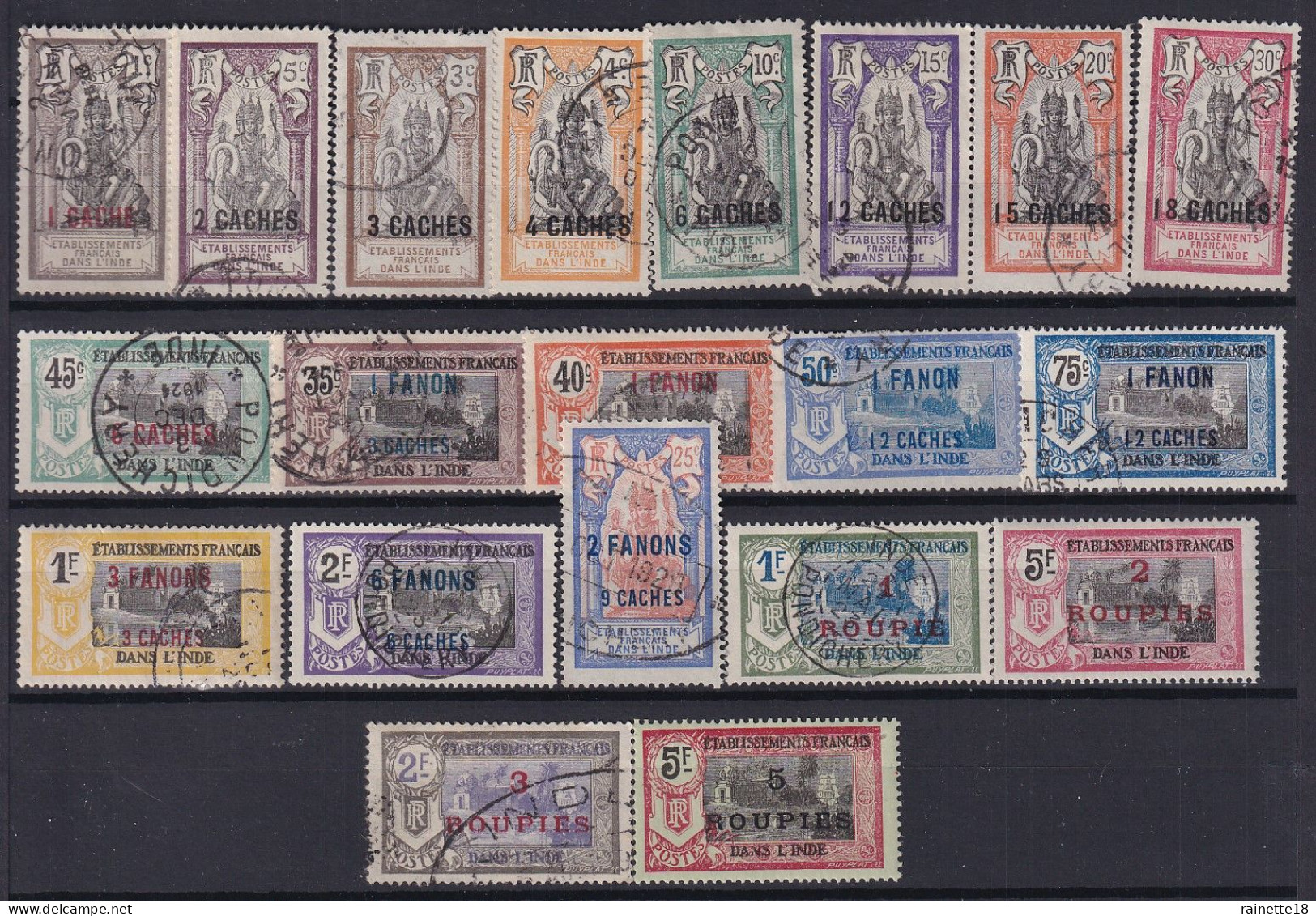 Inde            25/42 Oblitérés, Deux Timbres * - Used Stamps