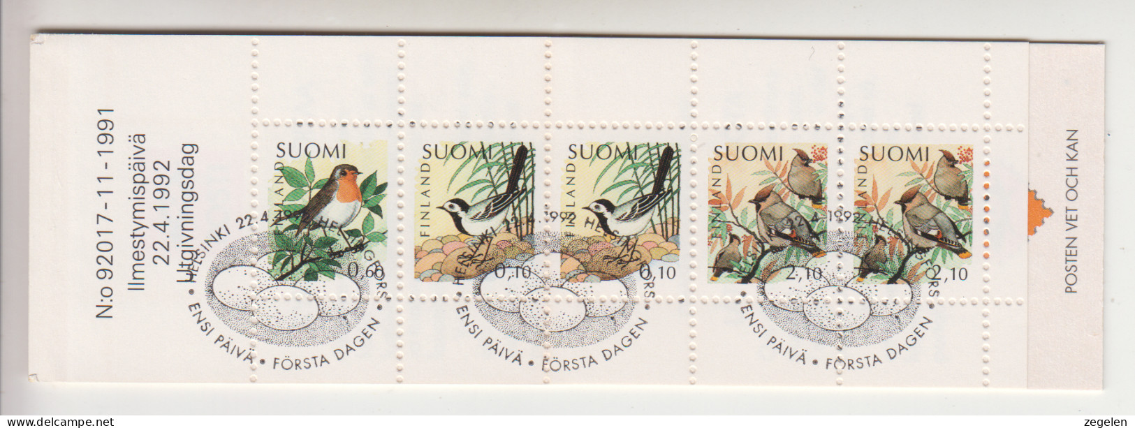 Finland Postzegelboekje   Michel MH29 FDC-stempel - Postzegelboekjes