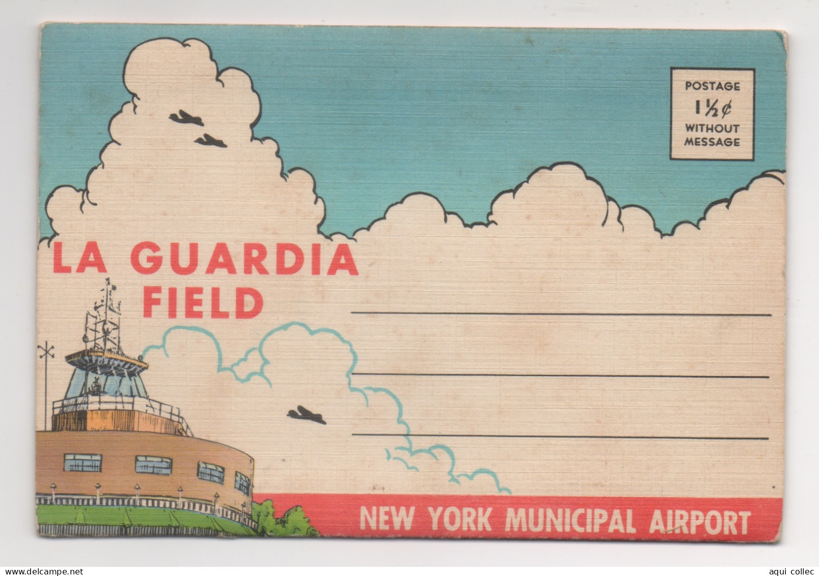 NEW YORK MUNICIPAL AIRPORT - LA GUARDIA FIELD -   AÉRODROMES - AÈROPORT - AIRPORT - Aérodromes