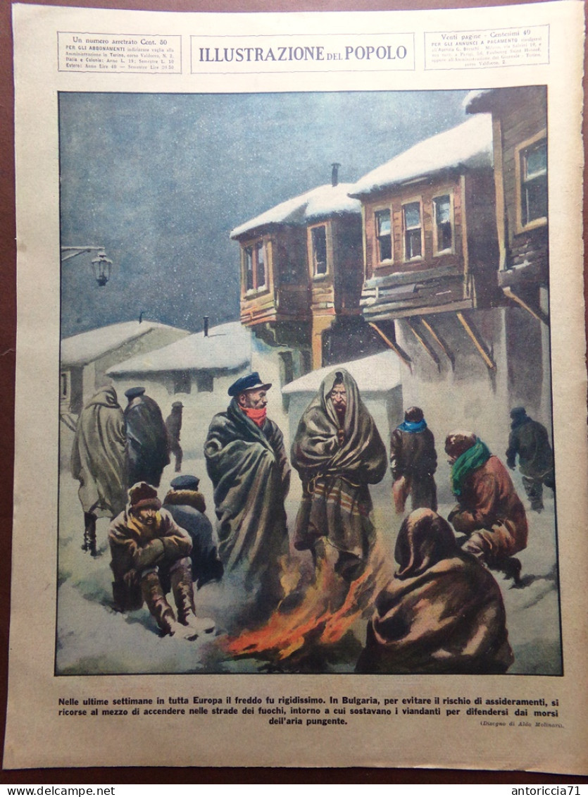 Illustrazione Del Popolo 7 Gennaio 1934 Sabaudia Dalai Lama Sestriere Rasmussen - Autres & Non Classés