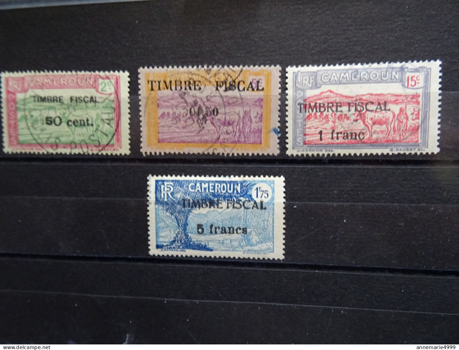 CAMEROUN Fiscaux Voir Scan - Used Stamps