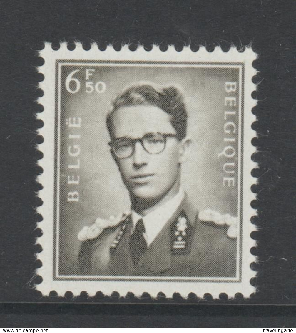 Belgium 1958 HM King Baudouin 6F50 MNH ** - Nuevos