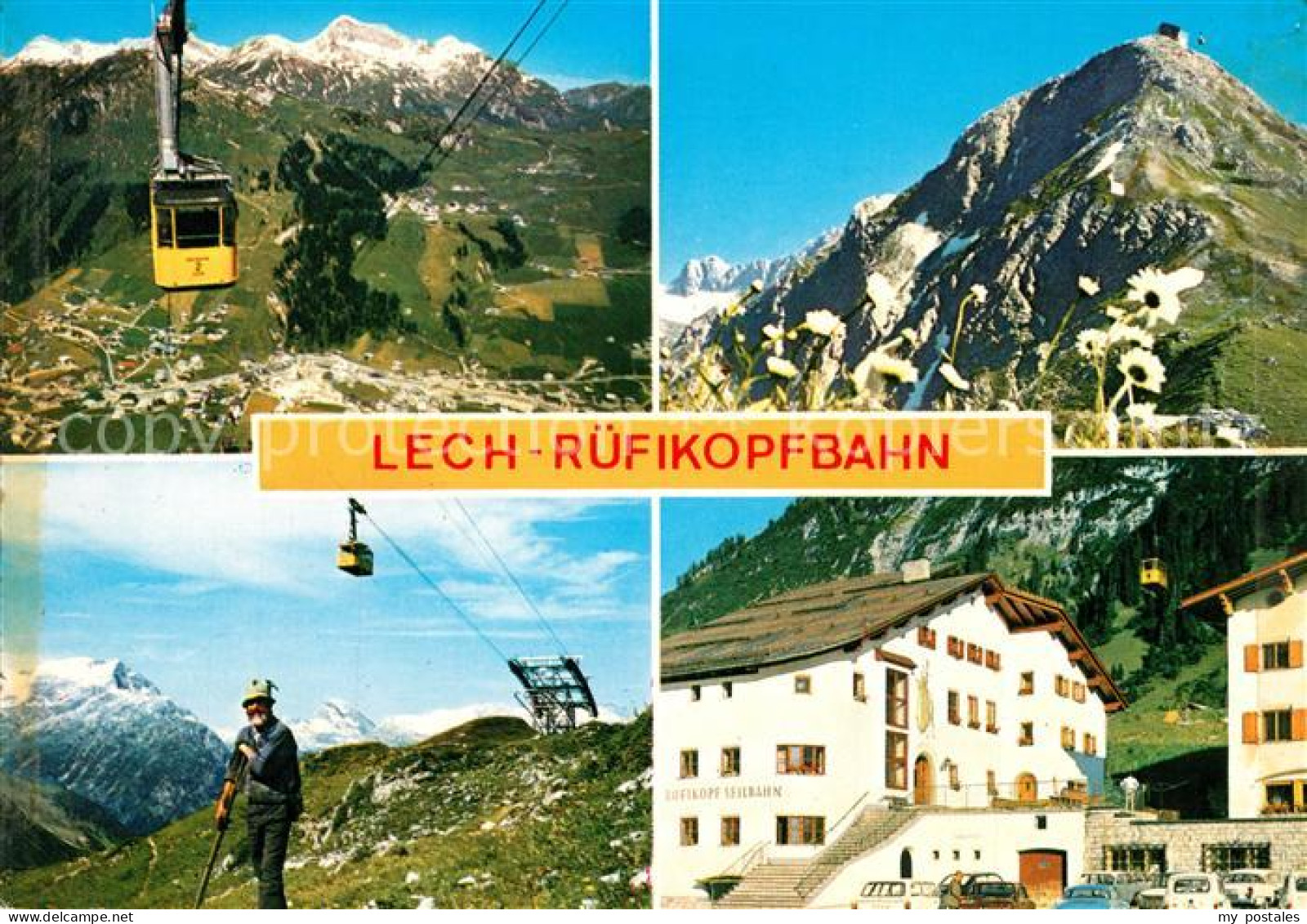 73338242 Lech Vorarlberg Ruefikopfbahn Lech Vorarlberg - Sonstige & Ohne Zuordnung
