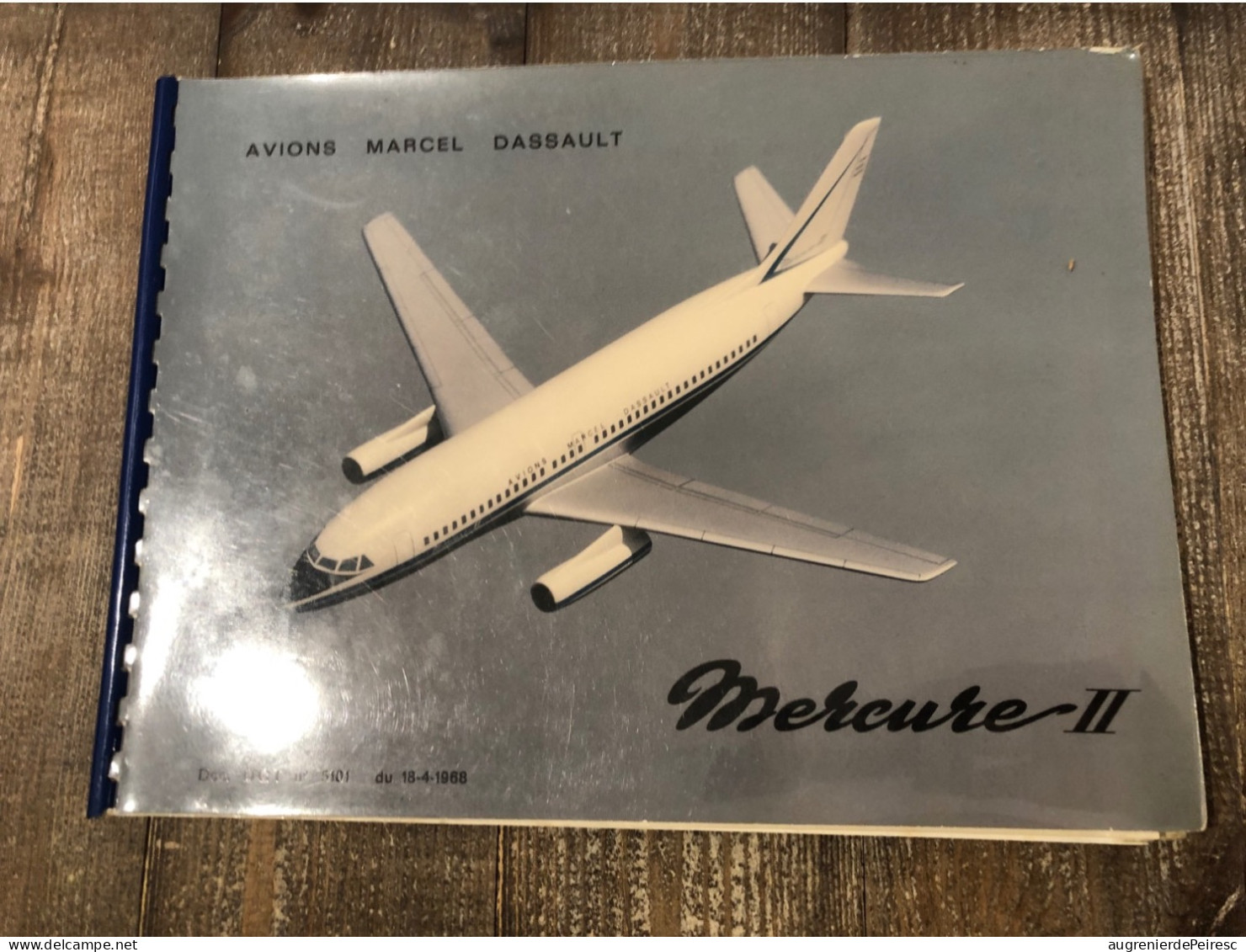 Brochures Dassault Sur Le Mercure II 1968 - Manuels