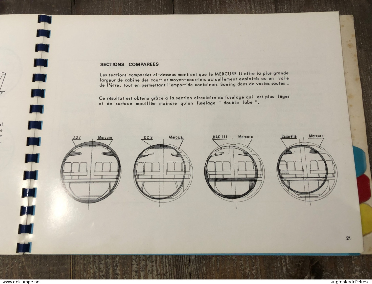 Brochures Dassault Sur Le Mercure II 1968 - Manuals