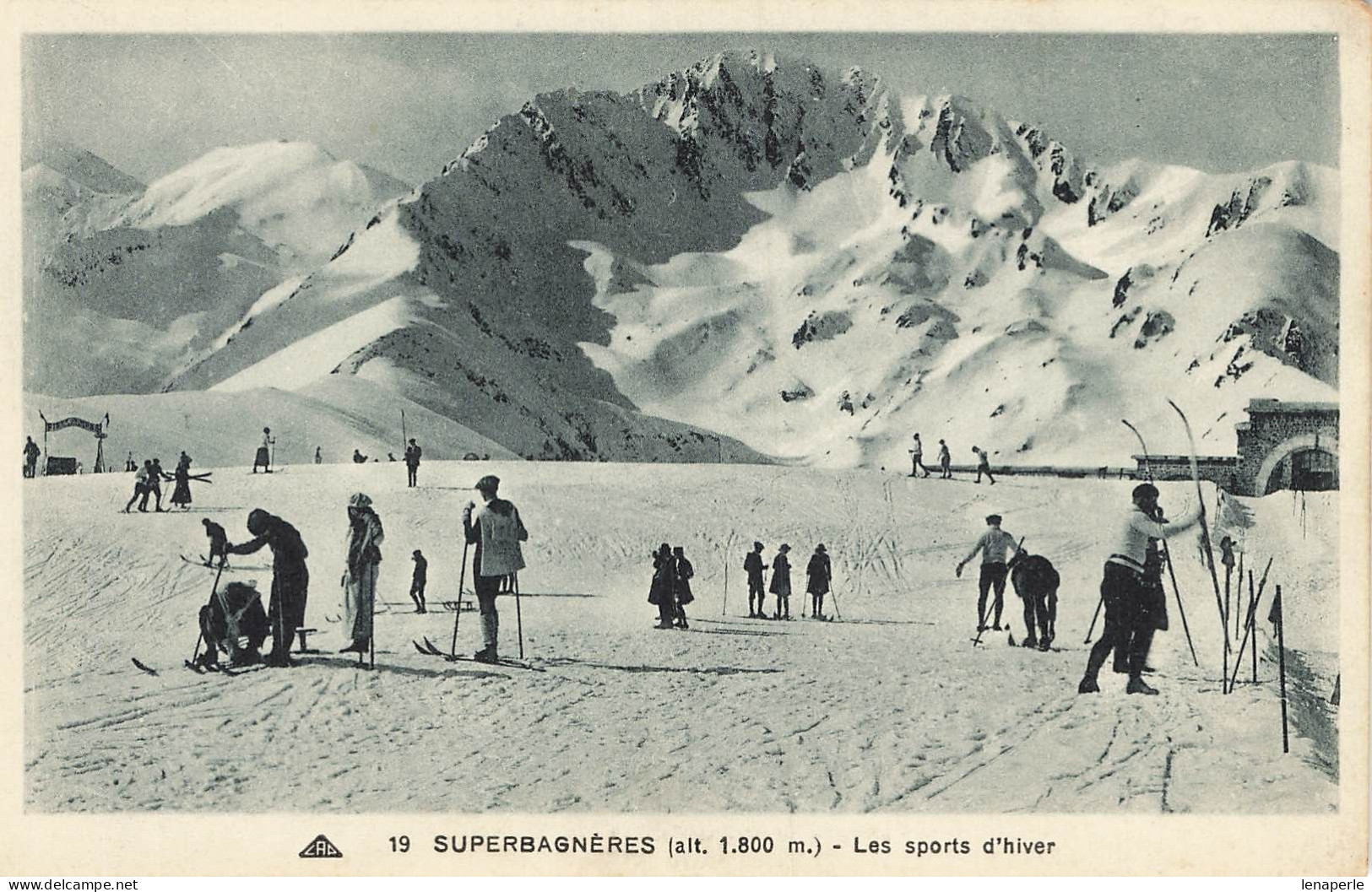 D8495 Superbagnères Les Sports D'hiver - Superbagneres