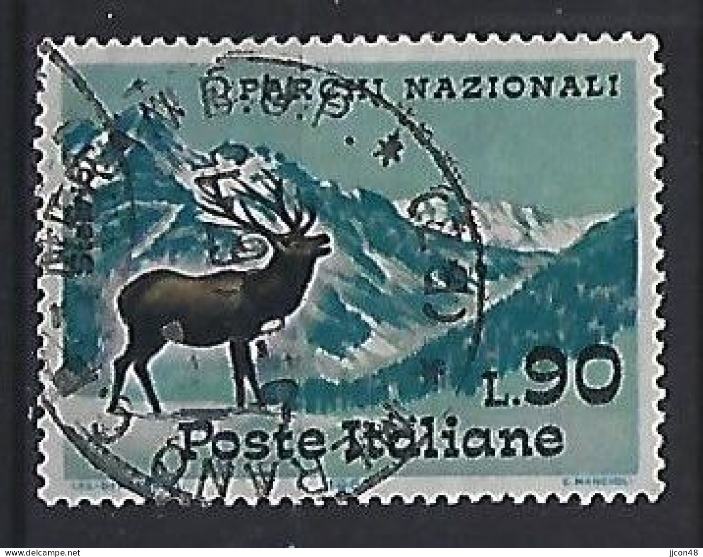 Italy 1967  Nationalparks (o) Mi.1228 - 1961-70: Used
