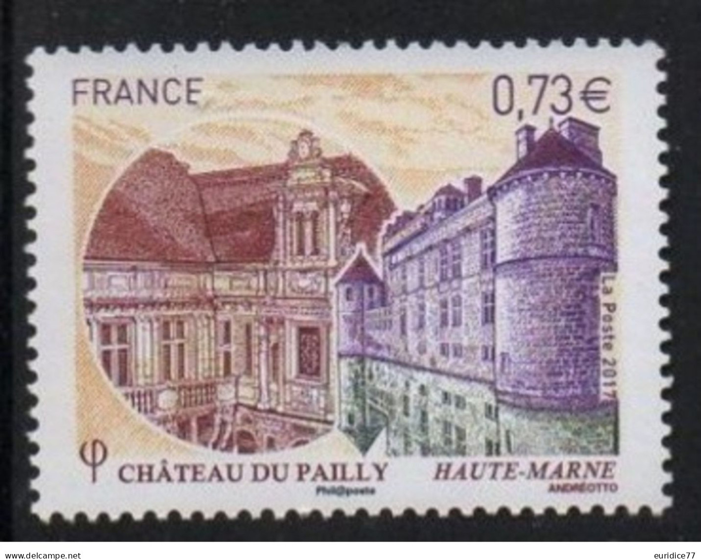 France 2017 - Chateau De Pailly Mnh** - Unused Stamps