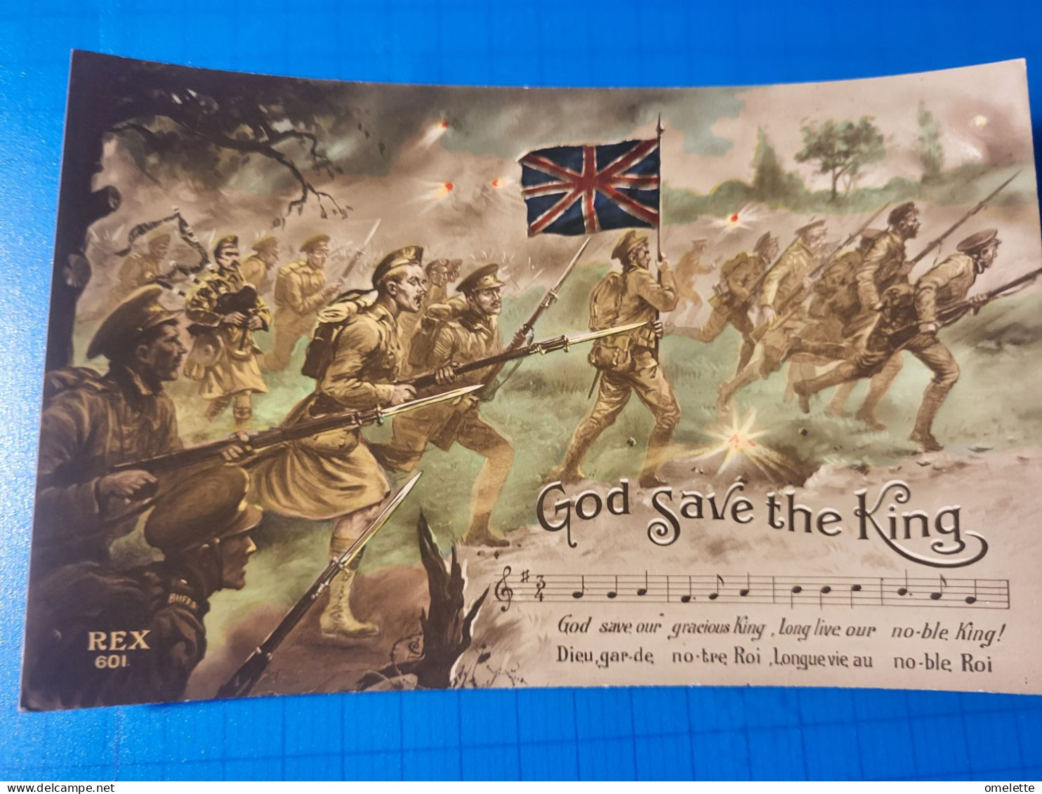PATRIOTIQUE / GOD SAVE THE KING - Guerre 1914-18