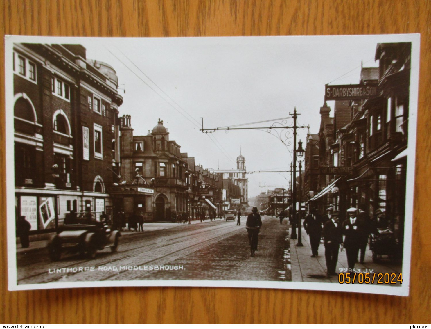 MIDDLESBROUGH LINTHORPE ROAD , TRAMWAY , 19-5 - Other & Unclassified