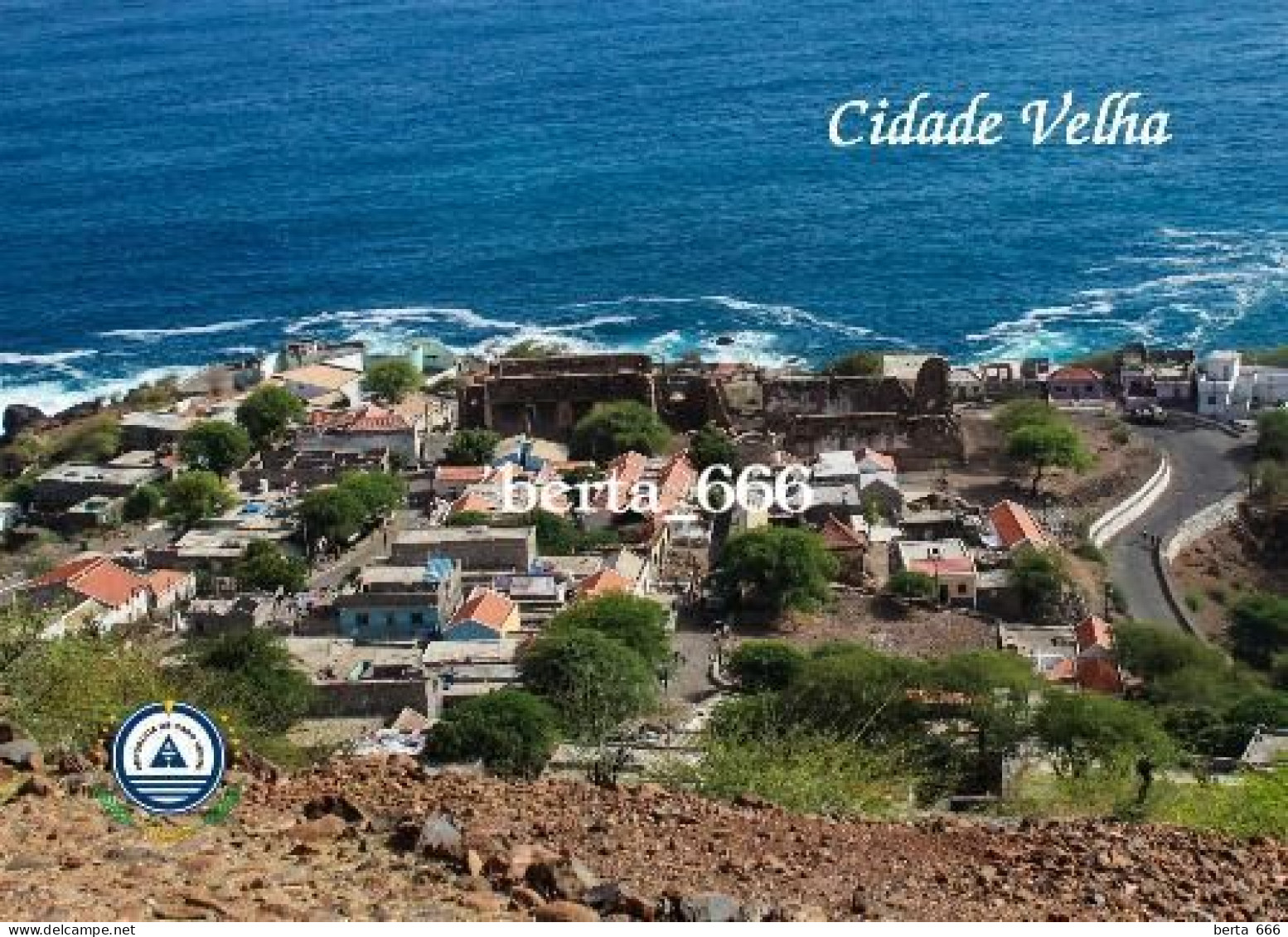 Cape Verde Santiago Island Cidade Velha UNESCO New Postcard - Cap Vert