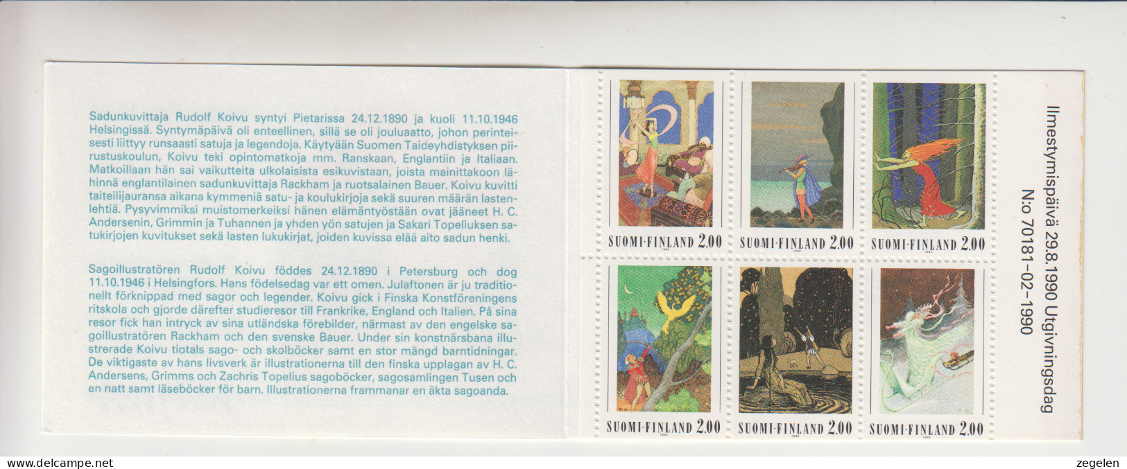 Finland Postzegelboekje Michel MH26 ** - Carnets