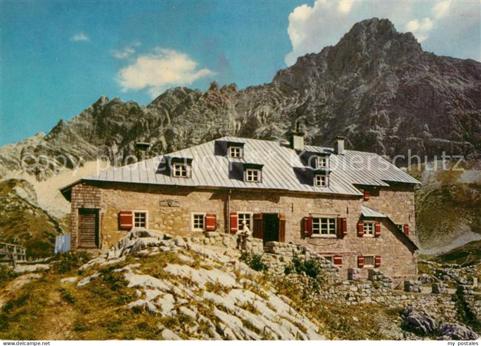73338000 Prinz Luitpold Haus Mit Fuchskarspitze Im Hochvogelgebiet Prinz Luitpol - Hindelang