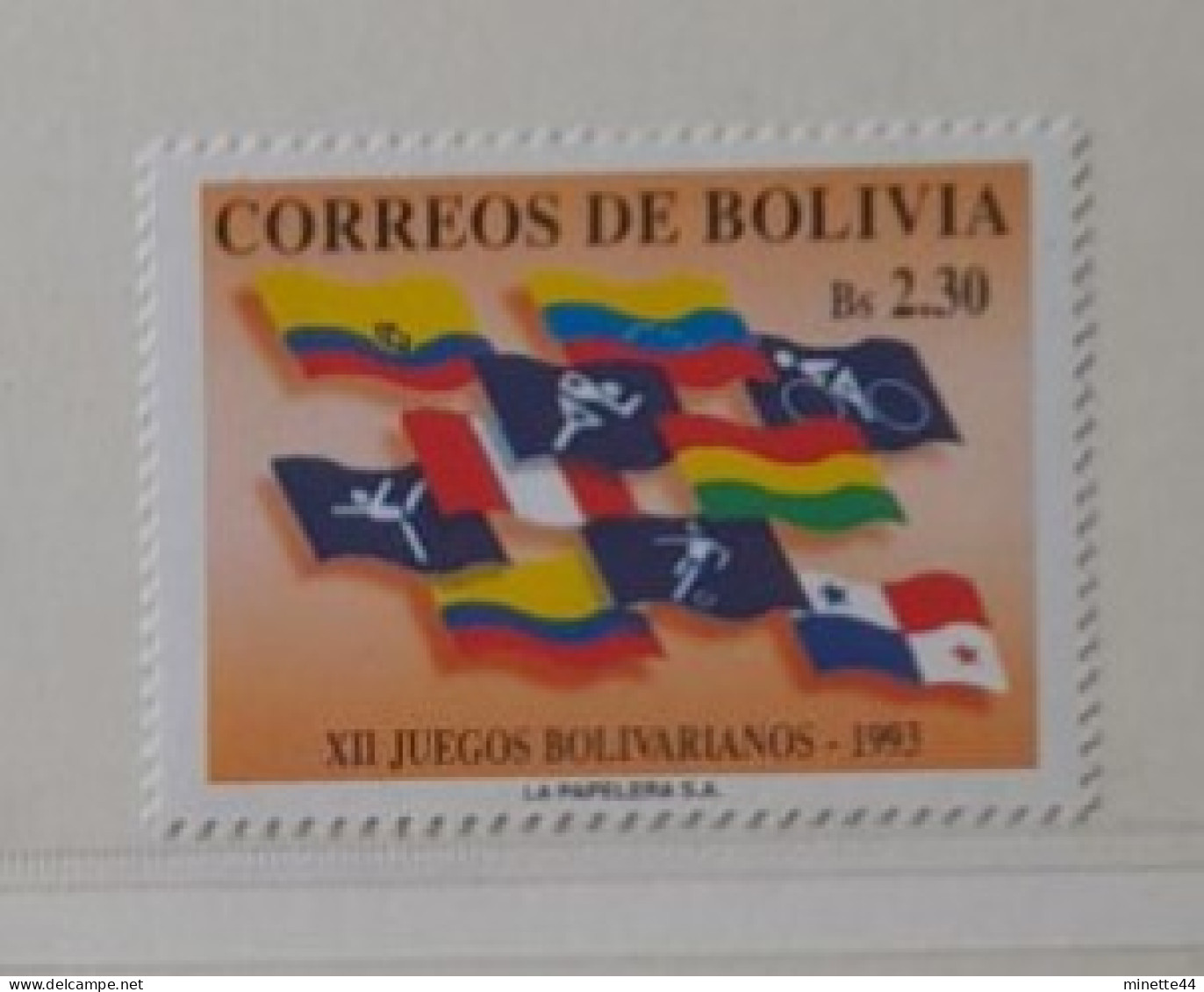 BOLIVIE BOLIVIA MNH** 1993  FOOTBALL FUSSBALL SOCCER CALCIO VOETBAL FUTBOL FUTEBOL FOOT FOTBAL - Nuevos