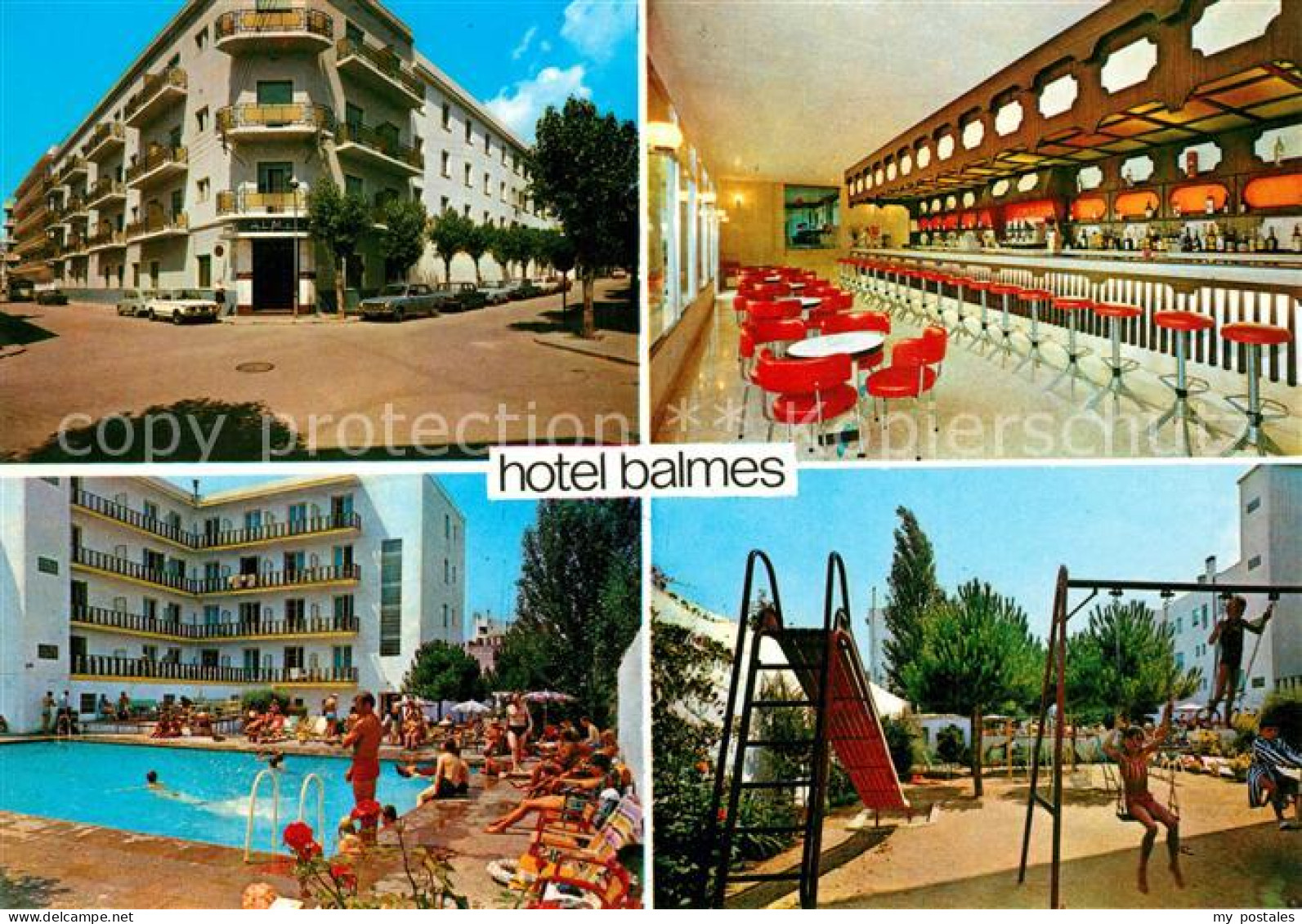 73337940 Calella Hotel Balmes Bar Swimmingpool Spielplatz Calella - Other & Unclassified