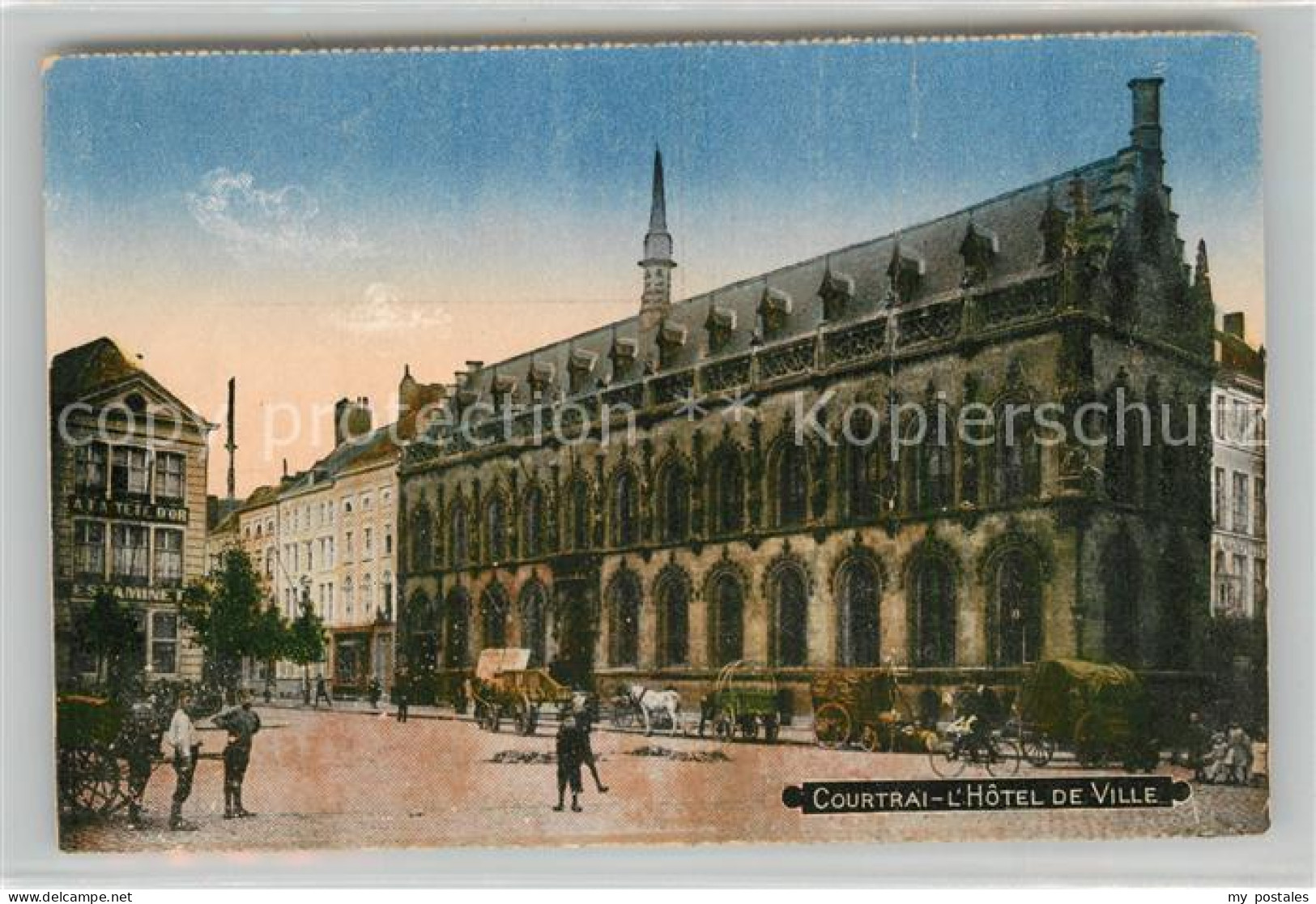 73337937 Courtrai Flandre Hotel De Ville Courtrai Flandre - Sonstige & Ohne Zuordnung