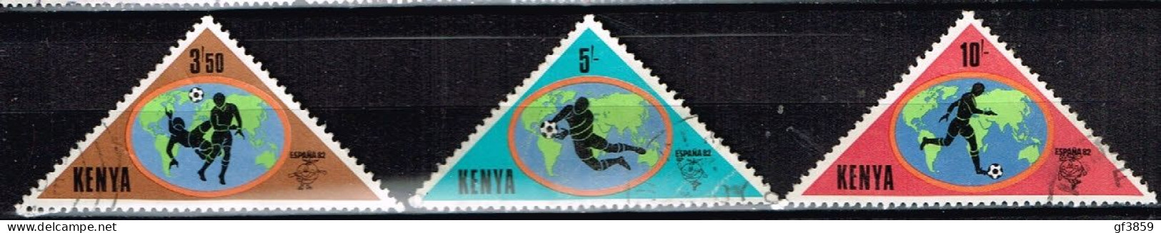 KENYA / Oblitérés/Used / 1982 - Coupe Du Monde De Football Espana 82 - Kenya (1963-...)