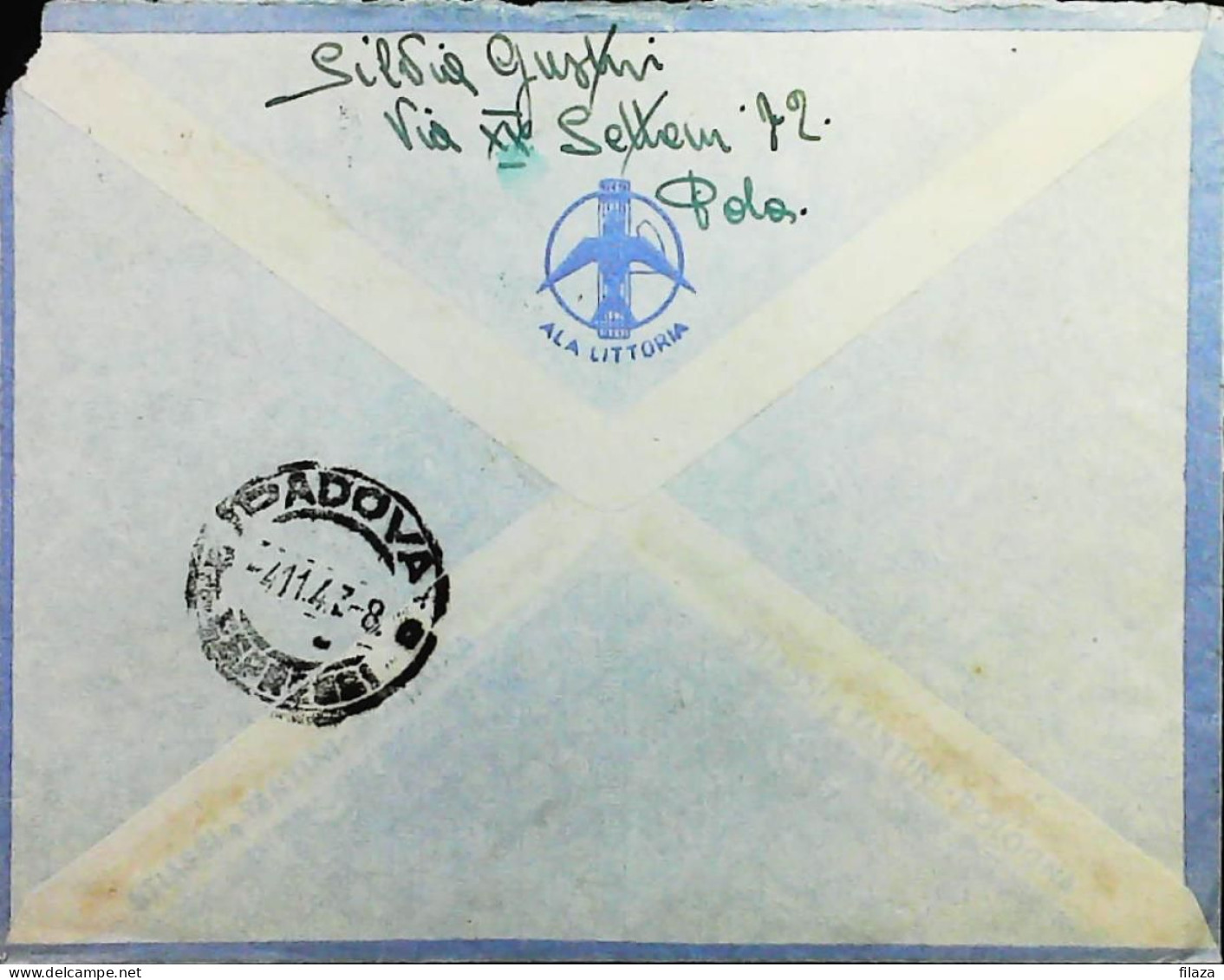 RSI 1943 - 1945 Lettera / Cartolina Da Pola Affrancatura D'emergenza - S7529 - Marcofilía